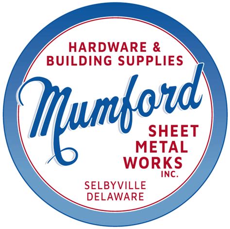 mumford sheet metal delaware|mumford sheet metal mills.